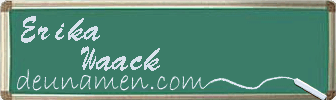 Erika Waack Visitenkarte